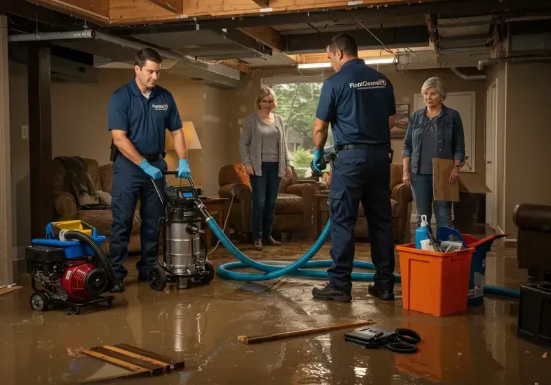 Basement Water Extraction and Removal Techniques process in Carlisle, OH